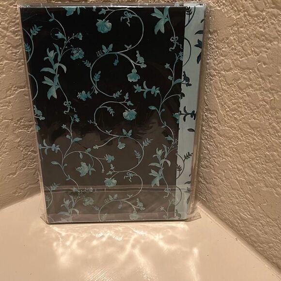 Hill House Home Womens Notebook Emerald Botanical Green Watercolor Design New - Picture 5 of 6